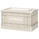 Axyaa Foldable Plastic Outdoor Storage Box for Tools, Camping, Clothes, and Toys