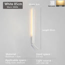 Axyaa LED Wall Lamp: Italian Minimalist Design for Modern Bedroom and Living Room