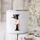 Enamel Creative Coffee Cups Vintage Design by Axyaa