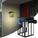 Axyaa Solar Motion Sensor Wall Lights - 3 Lighting Mode Waterproof Security Lamp