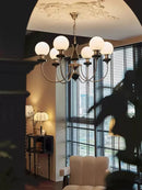 Luxury Magic Beans Pendant Light for Vintage Living Room, Villa Chandelier by Axyaa