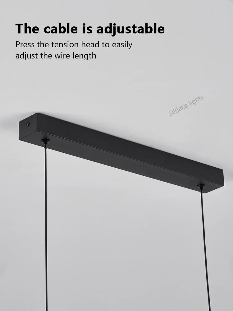 Nordic Modern LED Chandelier for Dining Table and Kitchen - Axyaa Lighting