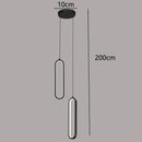 Modern LED Chandeliers by Axyaa: Stylish Staircase Pendant Light for Living Room