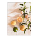 Axyaa Green Leaves Indoor Plants Wall Art Print for Living Room Decor
