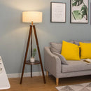 Nordic Reid Floor Lamp by Axyaa - Retro Minimalist Design with LED Lighting