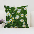 Axyaa Velvet Floral Pillow Covers for Home Decor and Sofa, 50x50 Throw Pillowcases
