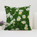 Axyaa Velvet Floral Pillow Covers for Home Decor and Sofa, 50x50 Throw Pillowcases