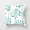 Modern Geometry Print Pillow Case for Home Decor by Axyaa - Mint Green Pillow Cover