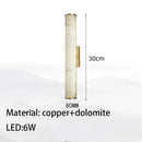 Axyaa Marble LED Wall Lights Copper Sconces Luxury Bedroom Lamp