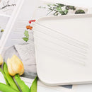 Axyaa Glass Straw Set: Reusable Eco-Friendly Smoothie Cocktail Bubble Tea Straws
