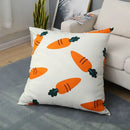 Axyaa Floral Series Pillowcase: Square Office Cushion Cover in Elegant Printing Pattern