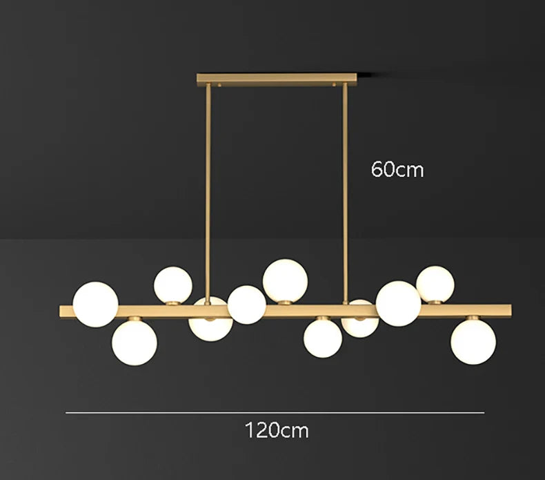 Axyaa Chandelier Dining Room Pendant Lights Salon Ceiling Lamps