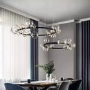 Axyaa LED Ceiling Lights: Modern Bedroom & Dining Room Chandelier