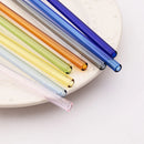 Axyaa Glass Straw Set with Brush - Bar Accessories & Reusable Straws
