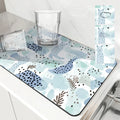Axyaa Animal Pattern Dry Mat: Absorbent Anti-slip Kitchen & Bathroom Drainer
