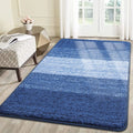 Axyaa Furry Dog Door Mat for Muddy Paws: Non-Slip Indoor Entryway Doormat