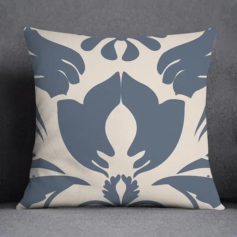 Axyaa Floral Geometric Pillowcase Set Home Decor