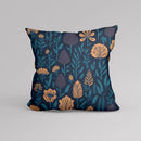 Axyaa Green Plants Flowers Pattern Pillowcase Luxury Home Decor Sofa Cushion Cover