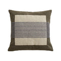 Axyaa Embroidery Pillow Cover 45x45cm Soft Cozy Square Home Decoration