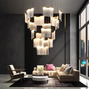 Axyaa Modern LED Chandelier for Indoor Dining Room Lighting