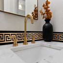 Axyaa Geometric Pattern PVC Wall Border Stickers- Original DIY Design