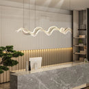 Axya Nordic Wave LED Chandelier for Home Decor Lighting