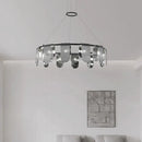 Axyaa Vintage Pendant Ceiling Chandelier for Indoor Dining Room and Living Room Lighting