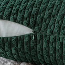 Axyaa Soft Corduroy Boho Throw Pillow Covers for Couch & Bed Décor