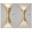 Axyaa LED Wall Lamp 6W 12W IP65 Waterproof Indoor Outdoor Light Fixture