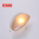 Axyaa LED Wall Lamp: Wabi Sabi Style Minimalist Bedroom Lighting