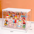 Axyaa Acrylic Showcase for Action Figures and Dolls - Dust-proof Display Case