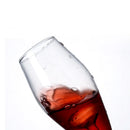 Axyaa 3D Diamond Rose Red Flower Champagne Flute 220ml Glass Cup