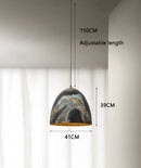 Axyaa Industrial Chandelier for Restaurant, Handmade Island Bar Table Lamp, LED Cafe Light
