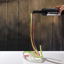 Axya Serpentine Glass Wine Decanter Cocktail Shaker Barware Kit