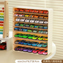 Axyaa Acrylic Toy Car Display Stand Multi-Layer Storage Box for Hot Wheels