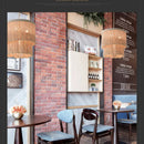Axyaa Countryside Tassel LED Pendant Chandelier - Home Decor Light for Living Room