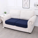 Axyaa Navy Stretch Sofa Covers for Loveseat Large Size - Washable & Fashionable