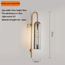 Axyaa Glass LED Wall Lamp for Bedroom Living Room Restaurant Staircase Bar Lighting