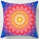 Axyaa Indian Mandala Print Polyester Pillow Case Sofa Decor Throw Pillows 45x45cm
