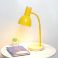 Axyaa Nordic Wood Iron LED Desk Lamp for Eye Protection