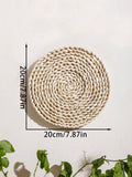 Axyaa Seagrass Wall Hanging Boho Home Decor Handmade Natural Art for Bedroom & Living Room