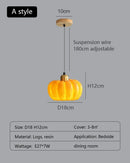 Axyaa Pumpkin Lantern Pendant Light for Home and Commercial Decor