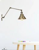 Axyaa Adjustable Long Arm Wall Sconce Reading Lights
