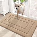 Axyaa Thicken Absorbent Indoor Entrance Door Mat Low-Profile Washable Floor Carpet
