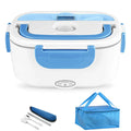 Axyaa Electric Heated Lunch Box: Portable Meal Heater for Home, Car, and Outdoor Dining