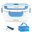 Axyaa Electric Heated Lunch Box: Portable Meal Heater for Home, Car, and Outdoor Dining