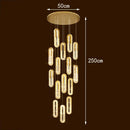 Axyaa Nordic Chandeliers Hanging Lamps Ceiling Light Fixture Indoor Lighting