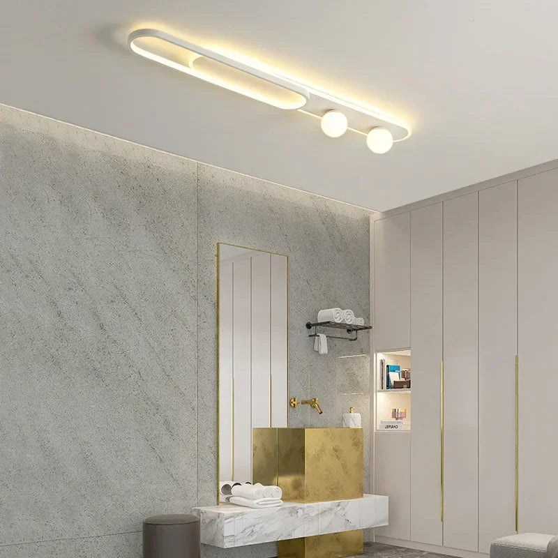 Axya LED Luxury Ceiling Chandelier: Modern Decorative Light for Living Room, Kitchen, Balcony