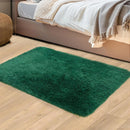 Axyaa Plush Green Area Rug for Modern Home Decor & Cozy Living Spaces