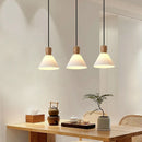 Axyaa Ash Ceramic LED Pendant Light: Modern Indoor Decor Hanging Lamp